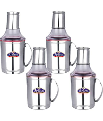 APEIRON STAINLESS Steel Oil Container/Dispenser Set of 3 750 mL