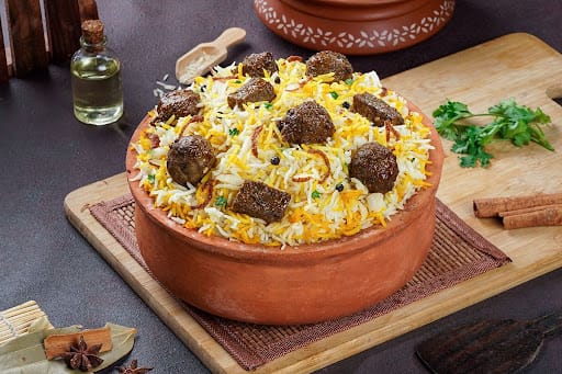 Mutton Kefta Kilo Biryani