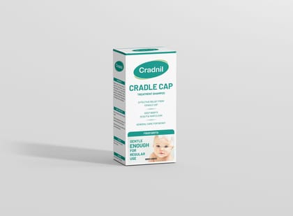 Westcoast Cradnil Cradle Cap Treatment Shampoo, Effective Relief from Cradle Cap, Keep Baby’s Scalp & Hair Clean – 100 ml