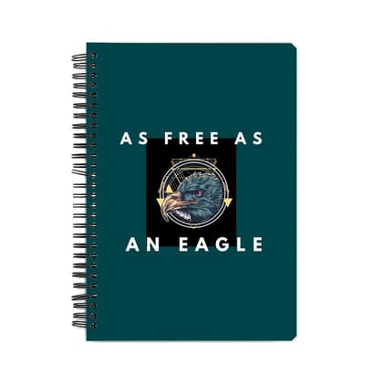 As Free As An Eagle Notebook