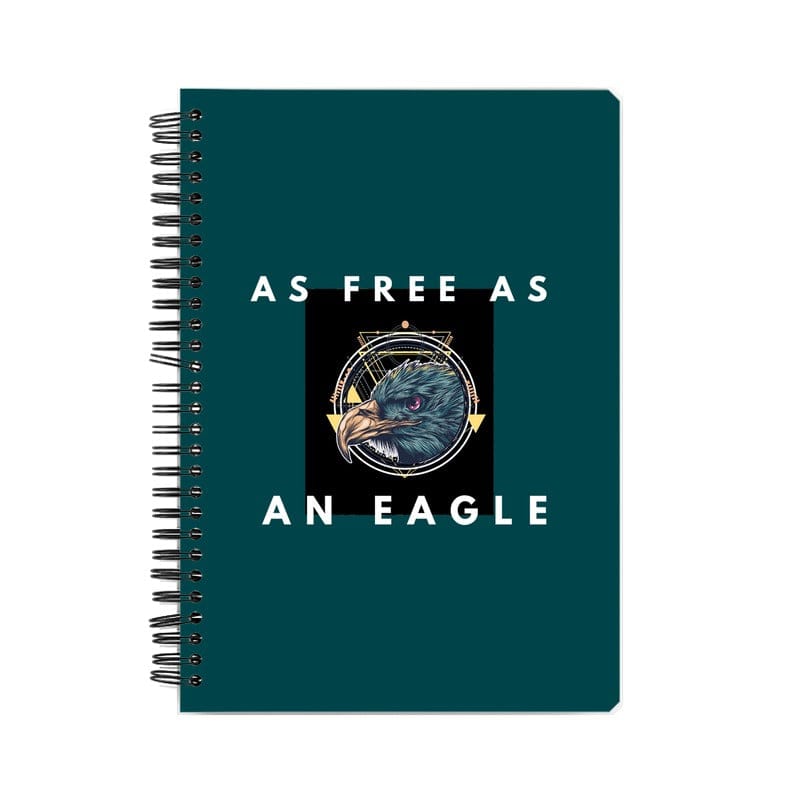 As Free As An Eagle Notebook