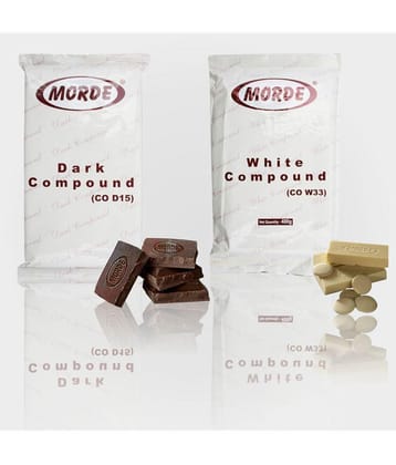 Morde Dark & White Compound Slab Assorted Chocolates 400 g