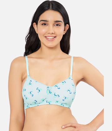 Amante Nylon Heavily Padded Women's T-Shirt Bra ( Blue )