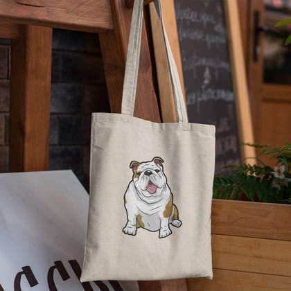 Wringkly Sprinkly Bulldog Tote Bag