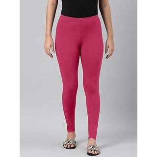 SHE PURE LUXURY WEAR Ankle Length  Ethnic Wear Legging  (Pink, Solid)