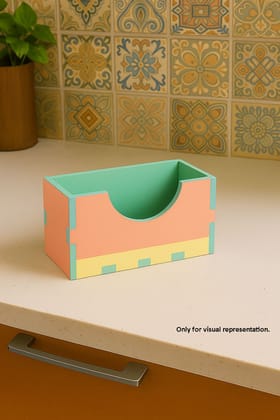 Dbeautify's DIY Rectangular MDF Napkin Holder