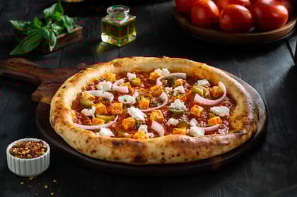 Italian - Pizza Marinara With Peri Peri Paneer & Feta Cheese