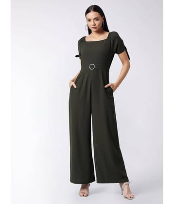 Miss Chase - Green Polyester Regular Fit Women's Jumpsuit ( Pack of 1 )