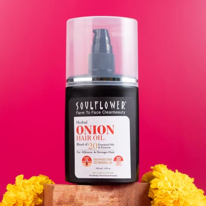Onion Amla Hair Growth Oil for Strengthening & Hair Fall Control 120 ml