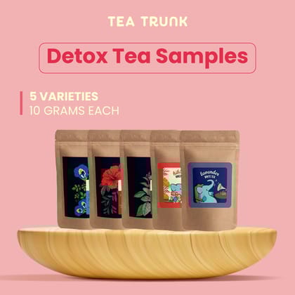 Detox Tea Samples-5 X 10gms Loose Tea Packs