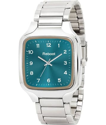 Reboot Silver Stainless Steel Analog Men's Watch