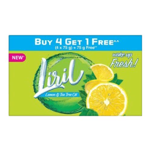Liril Bathing Soap Lemon & Tea Tree Oil B4G1