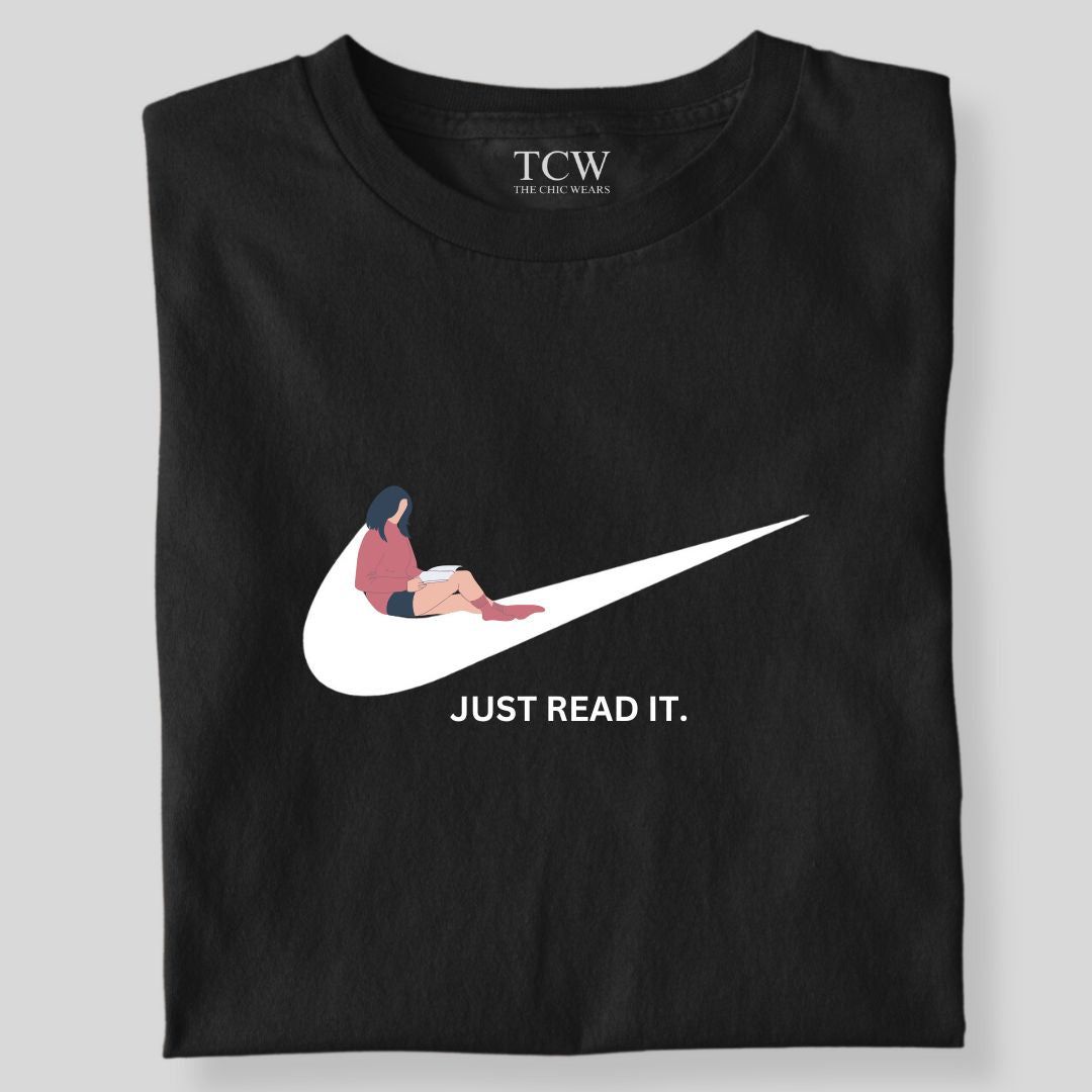 JUST READ IT-Black / S