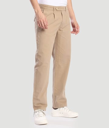 Bene Kleed Relax Men's Cargos - Beige ( Pack of 1 )