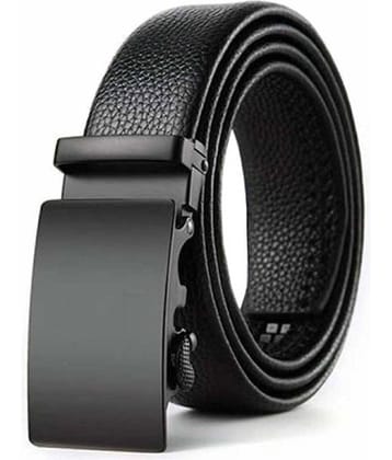 Loopa - Black Synthetic Men's Formal Belt ( Pack of 1 )