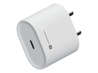 Portronics Adapto 35G Type C PD Adaptor, GaN Technology, Best for iPhone, Samsung, iPad, PPS Technology Portronics Adapto 35G Type C PD Adaptor, GaN Technology, Best for iPhone, Samsung, iPad, PPS Technology