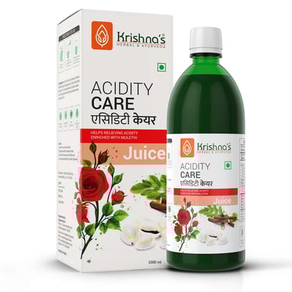Krishna's Herbal & Ayurveda Acidity Care Juice  1000 ml  Pack of 1