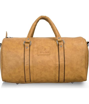 Walrus 22 Ltrs Tan Artificial Leather Duffle Bag