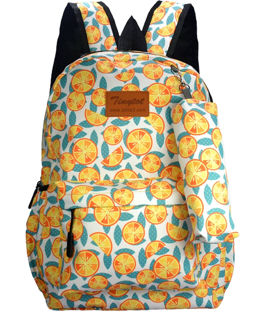 Tinytot Multicolor Polyester Backpack For Kids
