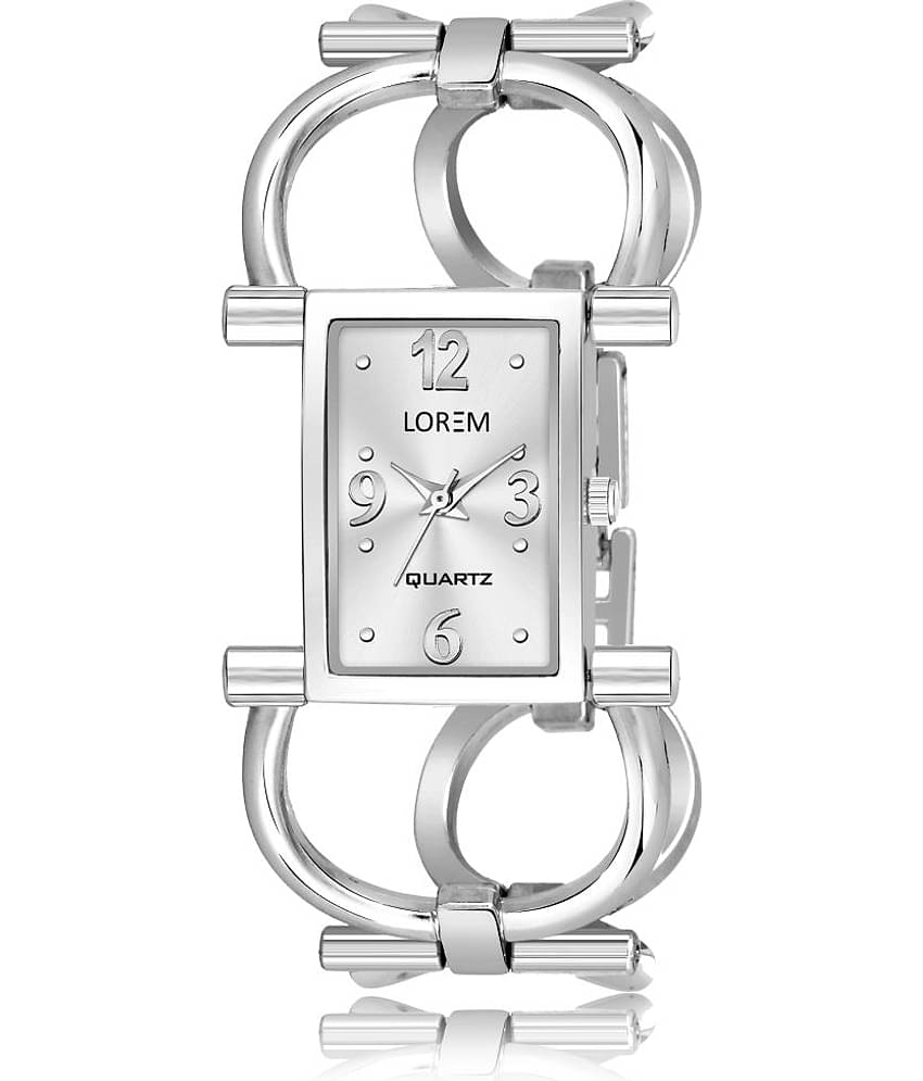Lorem - Silver Metal Analog Womens Watch
