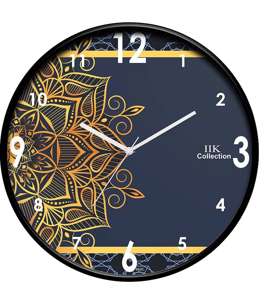 IIK COLLECTION - Circular Analog Wall Clock
