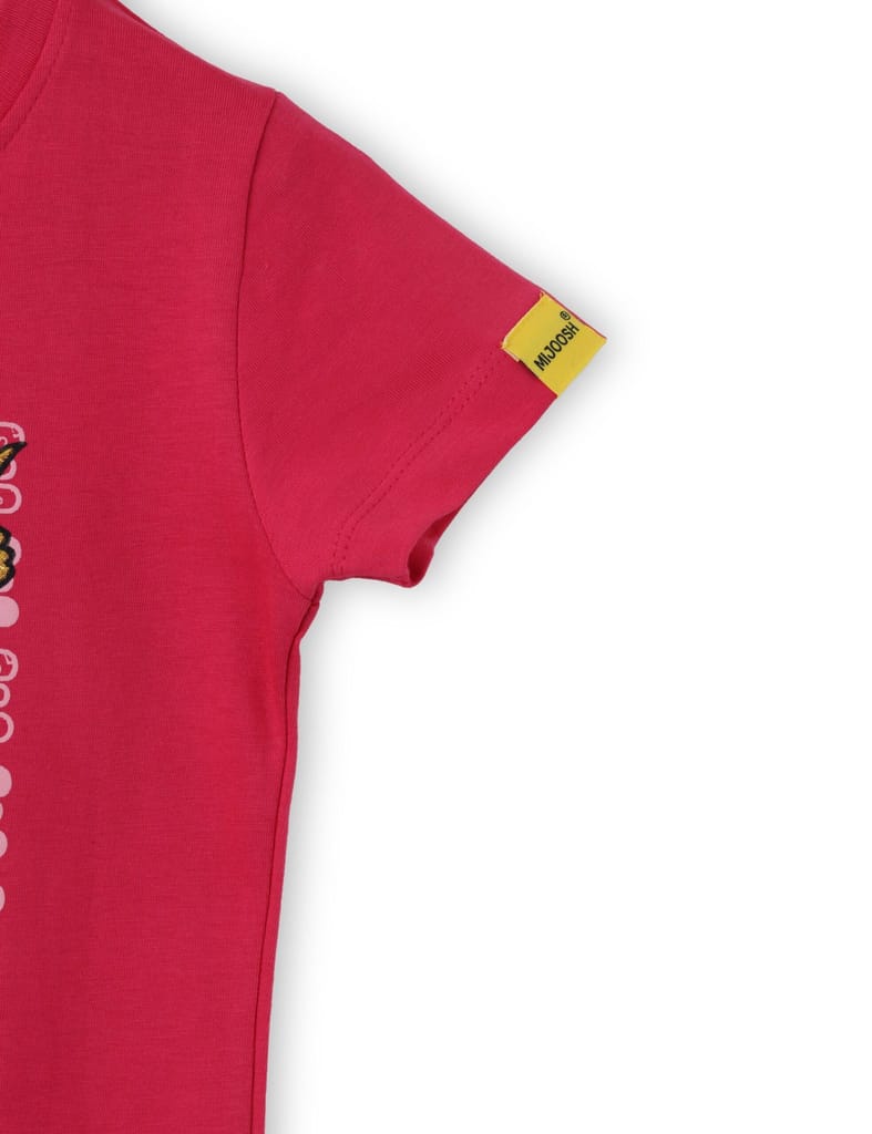New Kids Girls T shirt Cotton Bright Rose Pink Love Tweety 2025 at ShopCircuit | ONDC