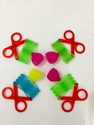 Wanna Party Scissor Boxing Favors - 4PC