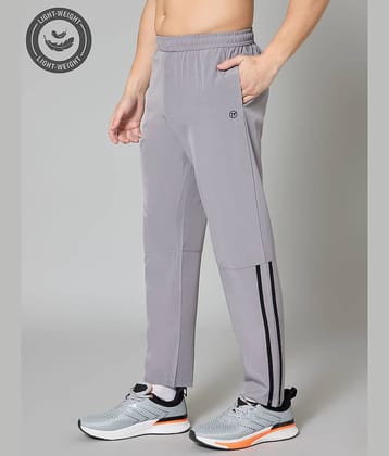Turnfit Grey Polyester Men's Sports Trackpants ( Pack of 1 )