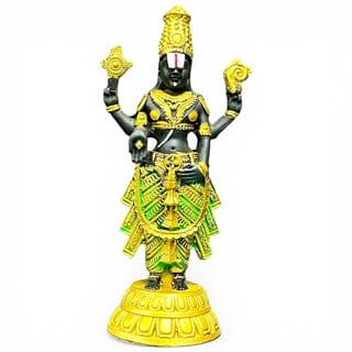 Nirmal Swaran Venkateswara Swamy inch Handcrafted Tirupati Balaji