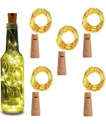 DAYBETTER - Off White 2Mtr Rice Light ( Pack of 5 )