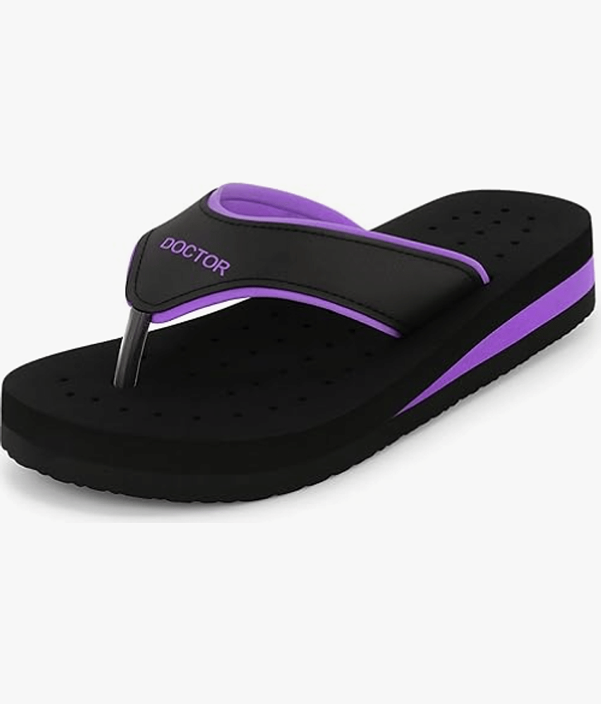 ORTHO JOY Purple Women's Daily Slipper