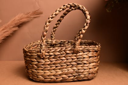Handmade Grass / Cane Gift Basket