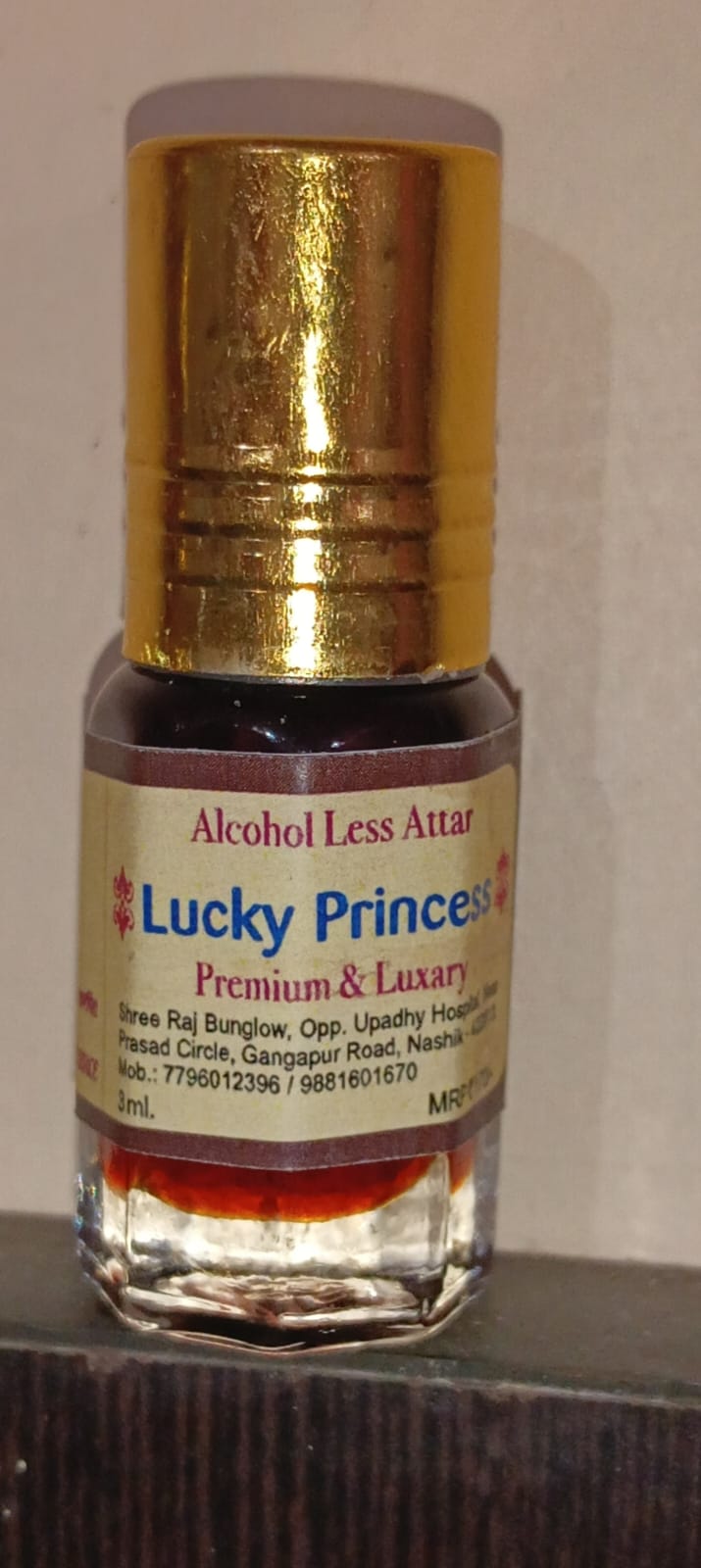Lucky princess  attar Roll On 3 ML