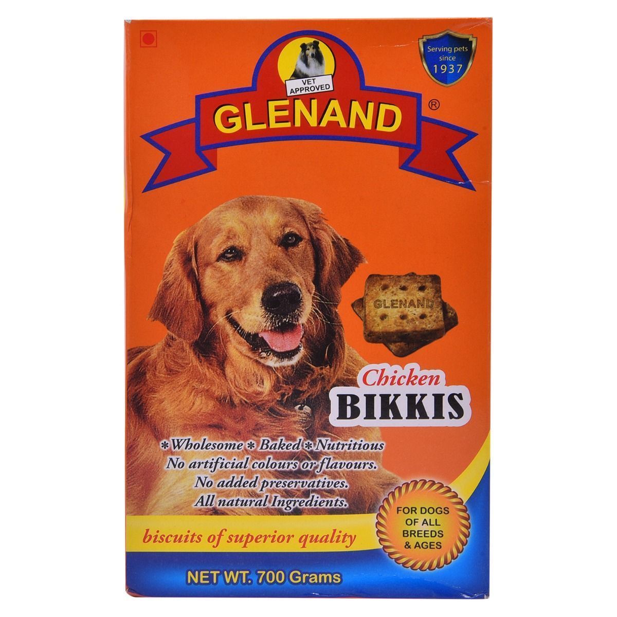 Glenand Chicken Bikis 700g