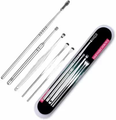 Elecsera Beauty 6 Ear Wax Removal Kit Cleaning Tool Earwax Pick Cleaner (100 g, Set of 6)