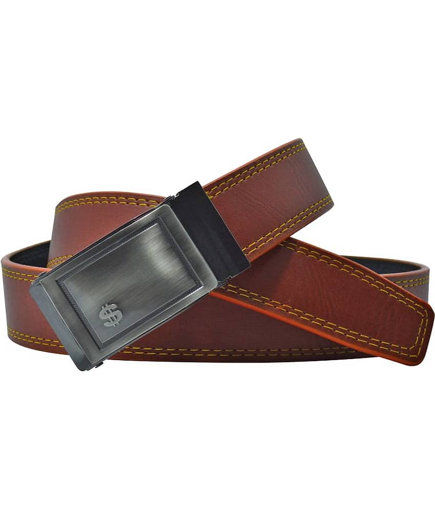 Loopa Tan PU Formal Belt