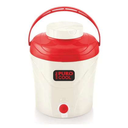 Cello Puro Cool Plastic Insulated Water Jug Mop Red