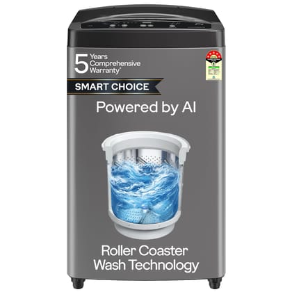 Godrej Smart Choice 7 Kg 5 Star, 5 Years Comprehensive Warranty, AI Tech, Fills Tub At ~0 Water Pressure, Fully-Automatic Top Load Washing Machine (WTEON ALP 70 5.0 FDUN GPGR, Graphite Grey) Godrej Smart Choice 7 Kg 5 Star, 5 Years Comprehensive Warranty Godrej Smart Choice 7 Kg 5 Star, 5 Years Comprehensive Warranty, AI Tech, Fills Tub At ~0 Water Pressure, Fully-Automatic Top Load Washing Machine (WTEON ALP 70 5.0 FDUN GPGR, Graphite Grey) Godrej Smart Choice 7 Kg 5 Star, 5 Years Comprehensive Warranty