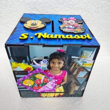 Piggy Bank For Kids Customised with Picture