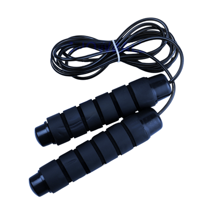 Jump Rope Sponge Handle-Black