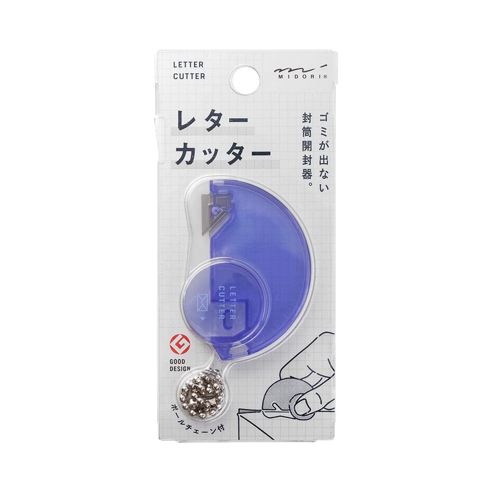 Midori Letter Cutter - Blue