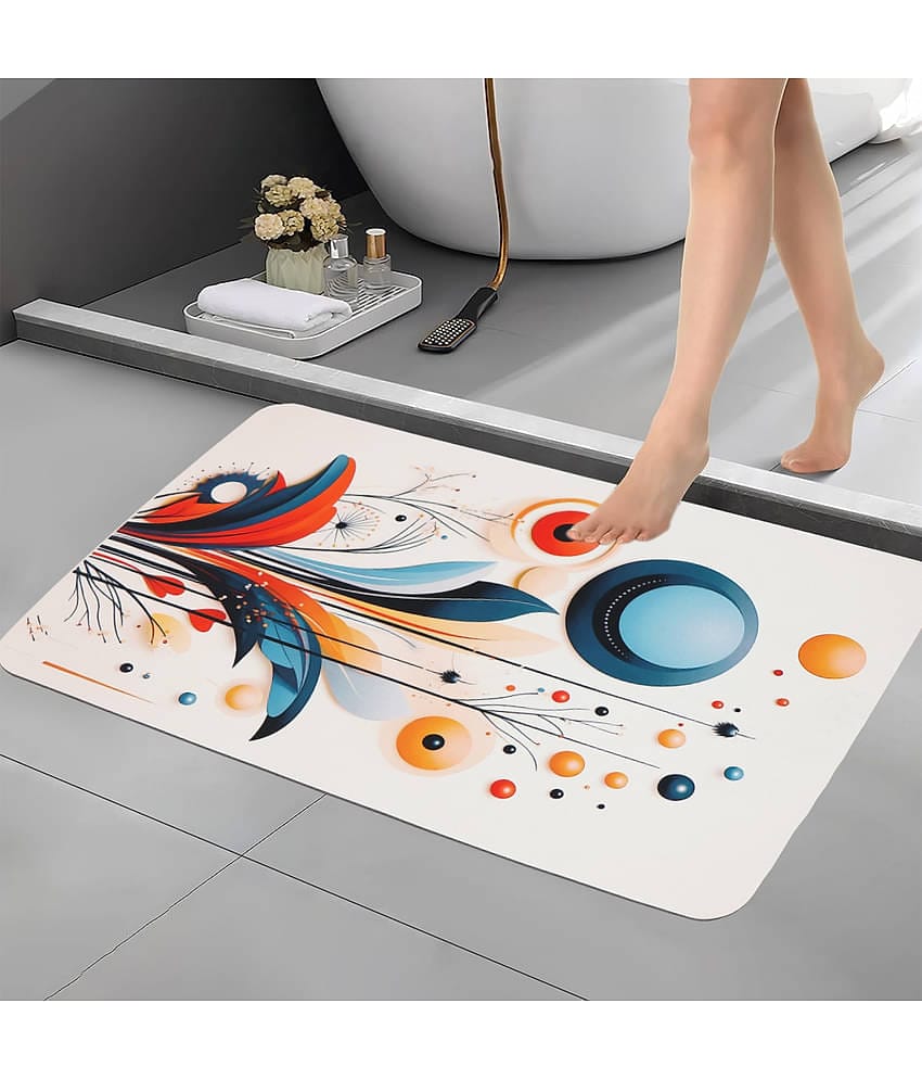 BELLA TRUE Anti-skid Rubber Bath Mat Other Sizes cm ( Pack of 1 ) - Assorted