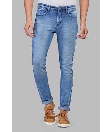HJ HASASI Blue Regular Fit Jeans