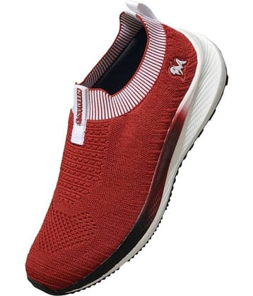 Neemans Drop ship Red Men's Slip-on Shoes