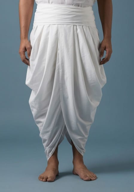 White Cotton Dhoti