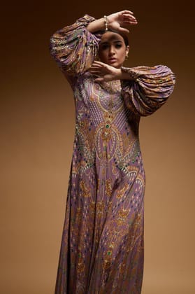 Lavender Color Gown-XS