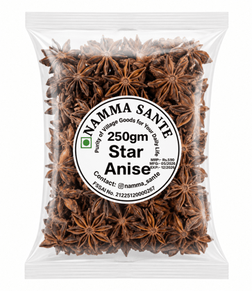 Star Anise, Biryani Flower, Chakra Phool, Anas Phool, Badian 250gm Star Anise, Biryani Flower, Chakra Phool, Anas Phool, Badian 250gm
