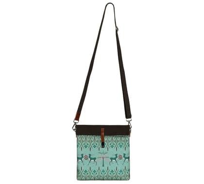Mirroring Deer Garden Sling Bag