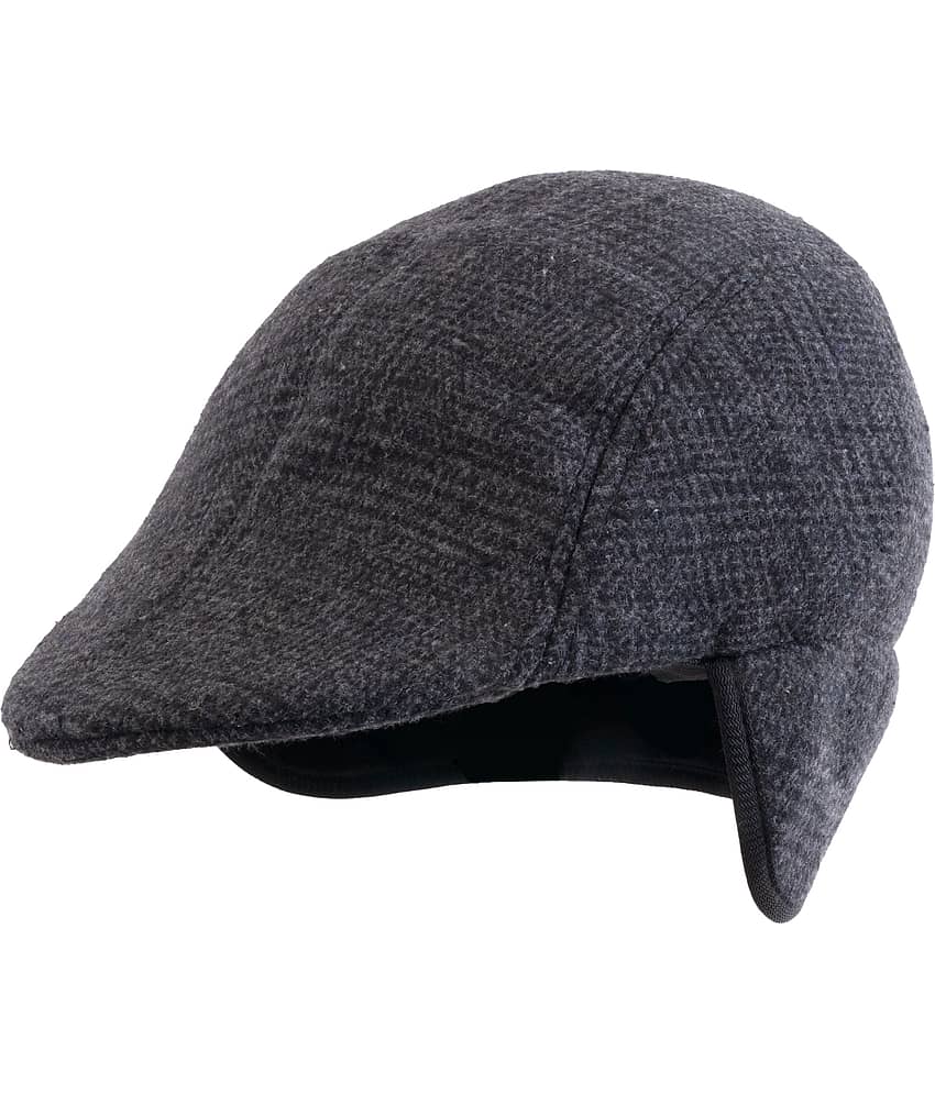 Zacharias Men's Checkered Golf Cap with Earmuff