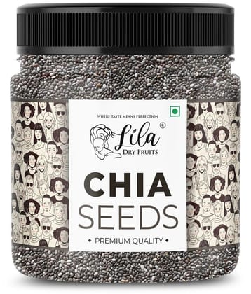 Lila Dry Fruits Chia Seeds 500 gm Jar(Pack of 1)